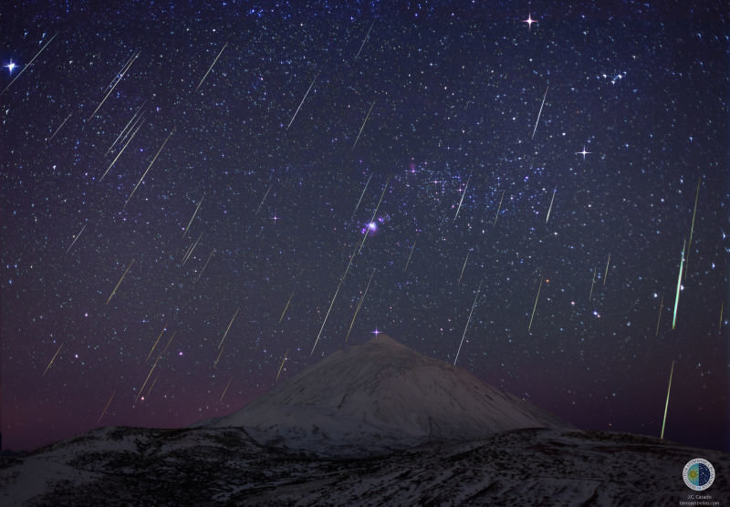 Click to enlarge Geminids
