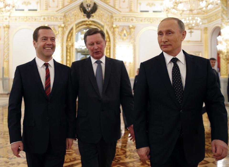 Putin and Medvedev