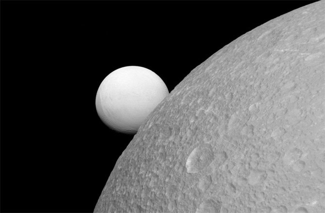 Click to enlarge Enceladus