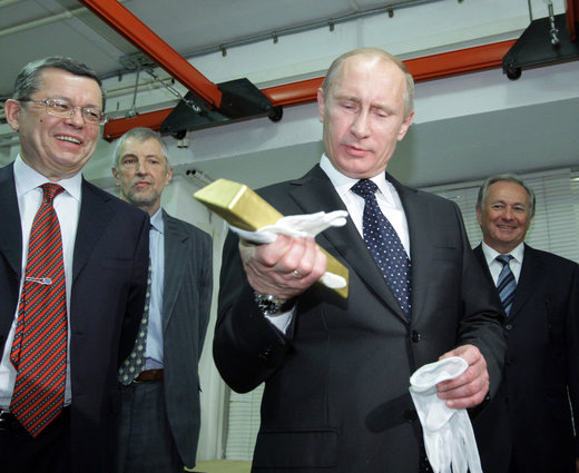 Putin gold