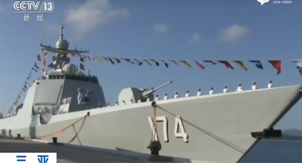 hinese Type 052D world-class guided missile destroyer