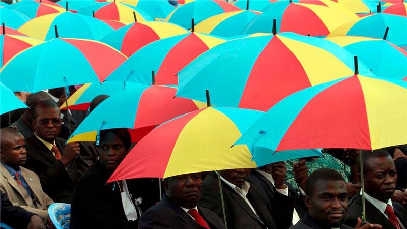 Rain in Congo