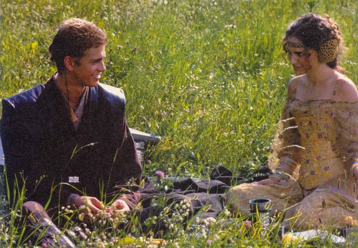 Click to enlarge Star Wars Anaken with Padme