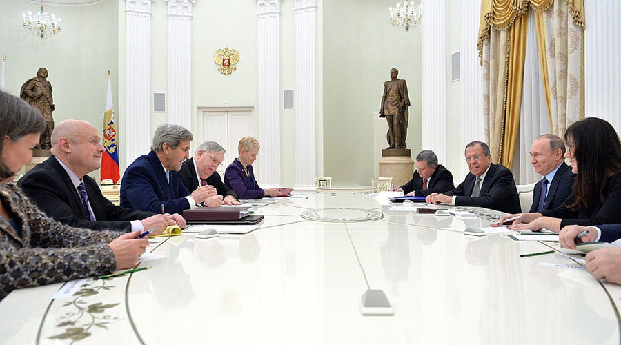Click to enlarge kerry putin talks