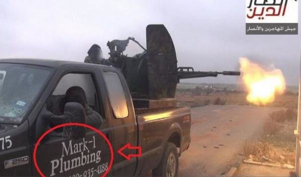 Click to enlarge ISIS Ford Truck