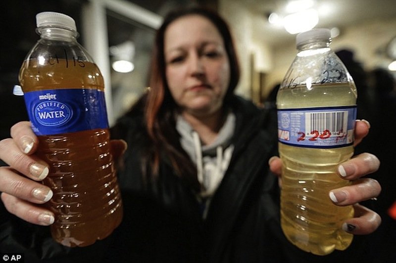 flint MI, lead drinking water