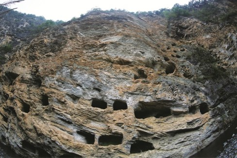 hanging coffins