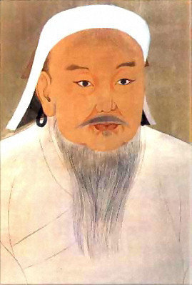 Portrait of Genghis Khan