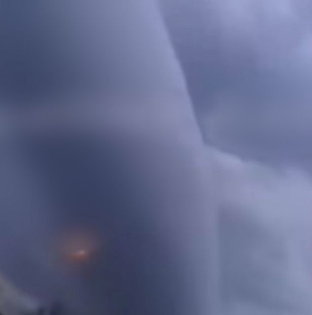 Strange cloud