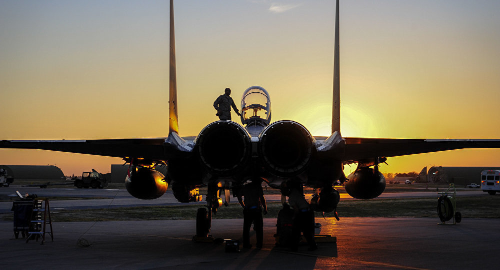 US jet