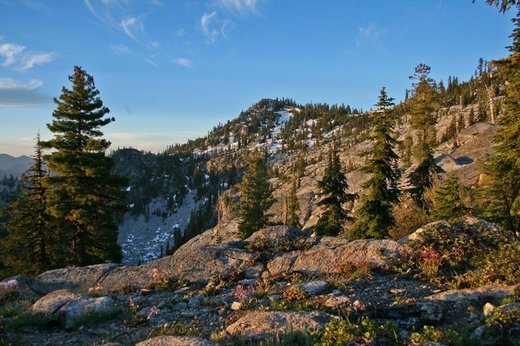English Peak, located within the Klamath National Forest