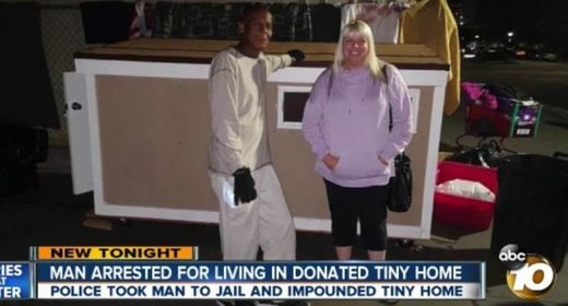 Click to enlarge homeless, tiny houses, michael clark