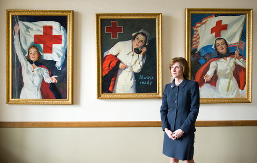 Click to enlarge Gail McGovern, Red Cross