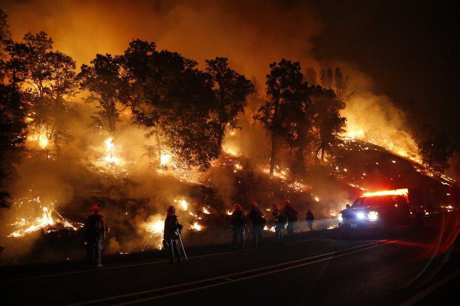 red cross, valley fire california