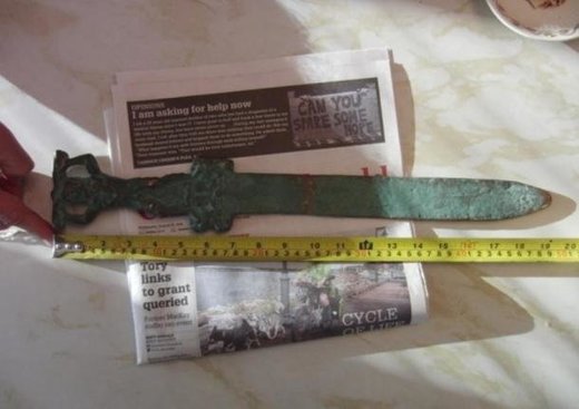 roman sword oak island