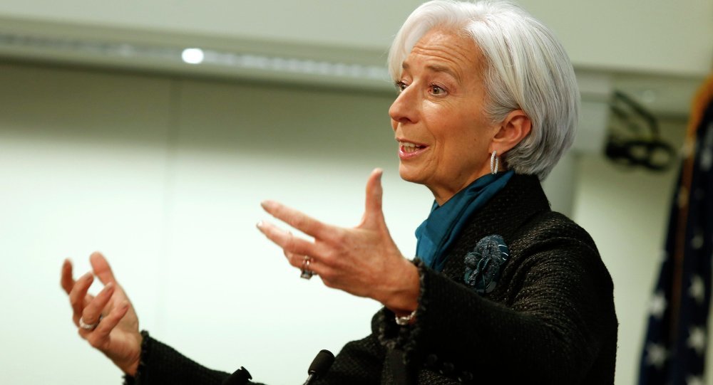 Click to enlarge Christine Lagarde
