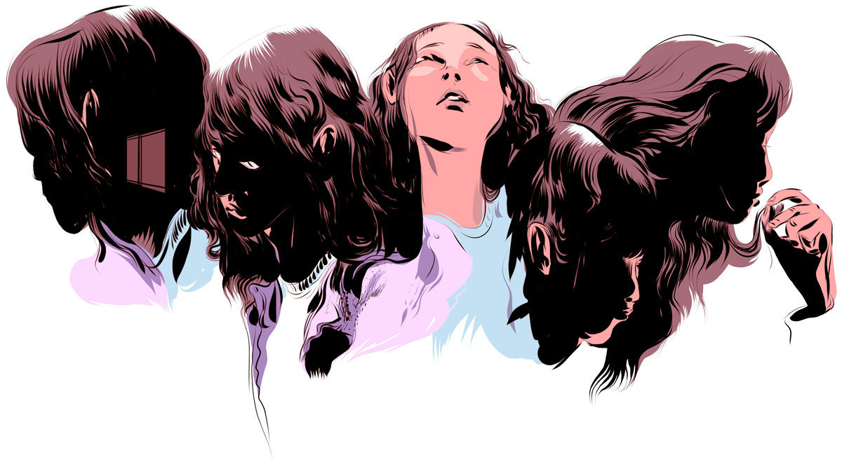 Click to enlarge illustrated female