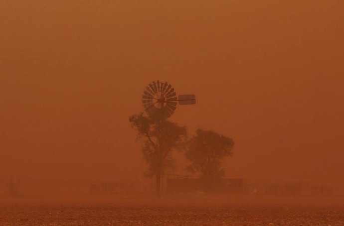 Boulia dust storm