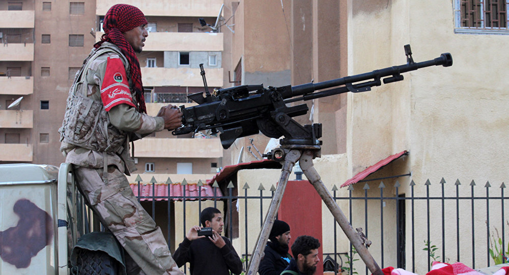 Click to enlarge Libya soldier fighting ISIS