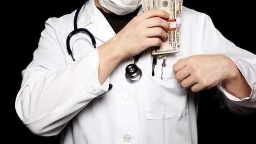 Click to enlarge Doctors take kick-backs from big pharma