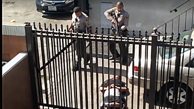 Los Angeles deputies shoot unarmed man