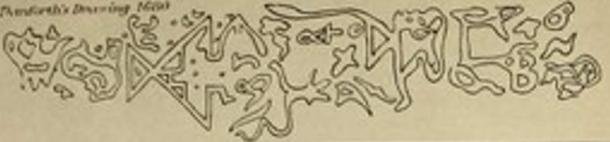 John Danforth’s interpretation of the Dighton Rock