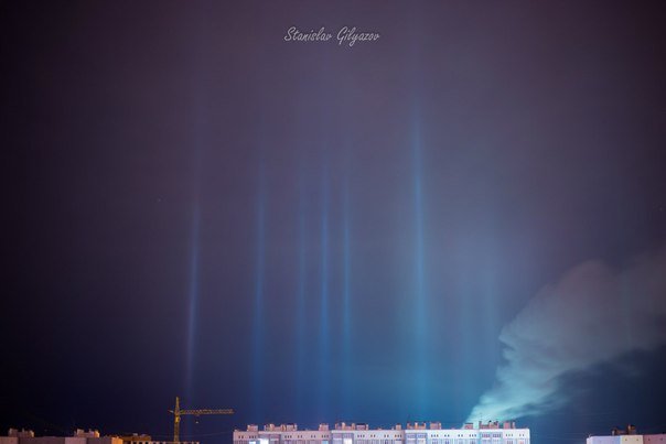 Sertlitamak light pillar