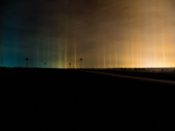 Izehevsk ice pillar