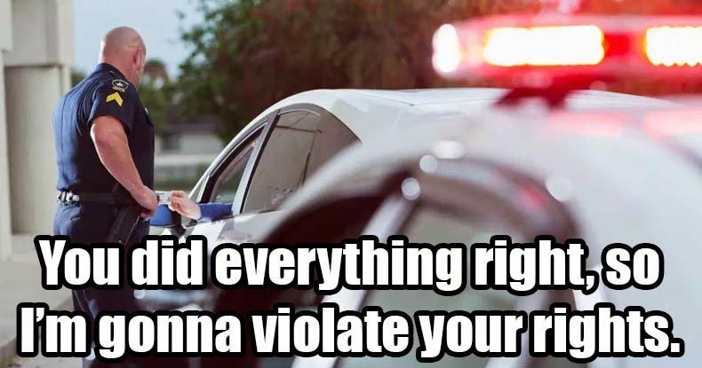 Texas Cops now pull you over