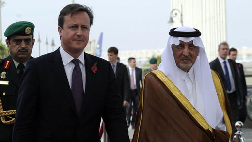 cameron saudi ties