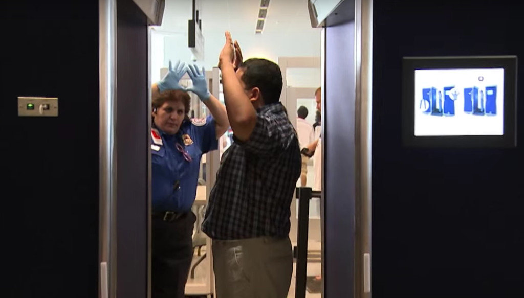 Click to enlarge TSA Body Scanner