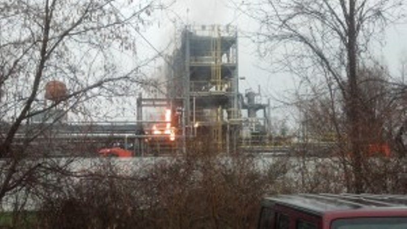 Newark chemical plant fire
