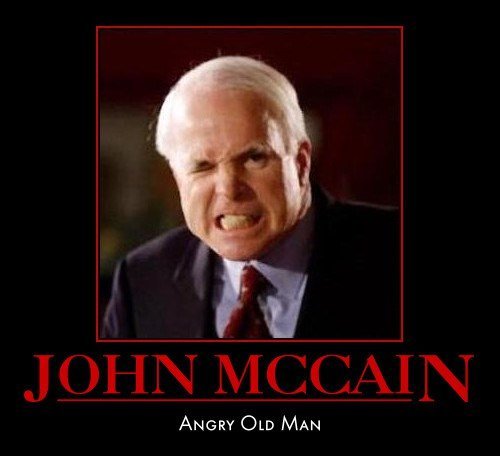 angry john mccain