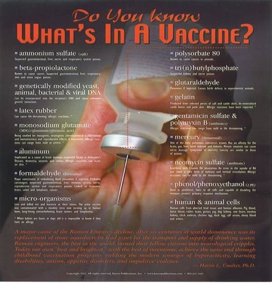 vaccine ingredients