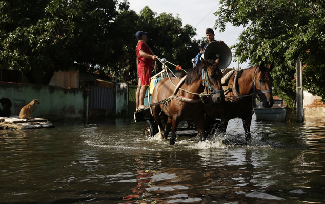 flooding Asuncion