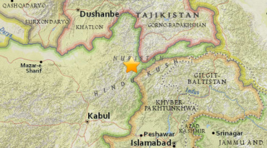 Click to enlarge Earthquake Afghanistan