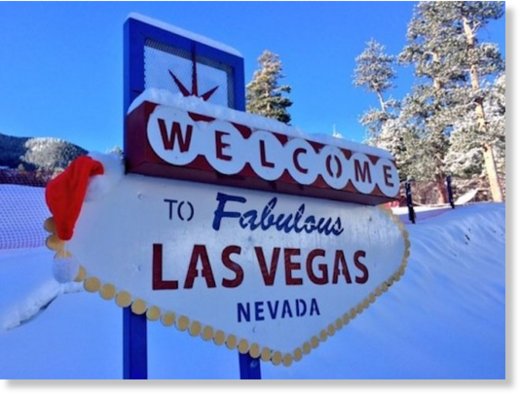 Las Vegas snow
