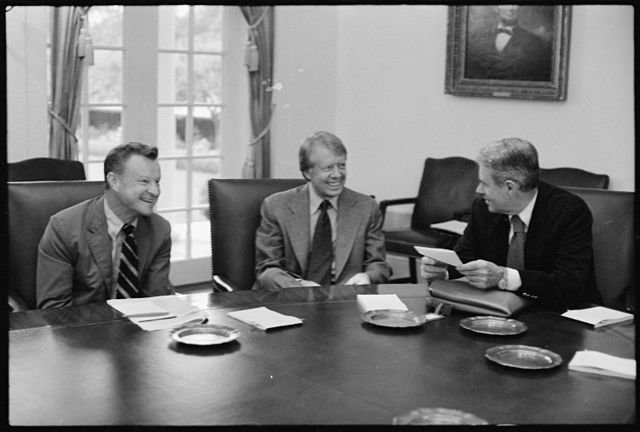 Click to enlarge Brzezinski and Carter