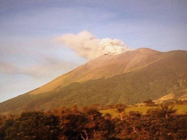 Click to enlarge Kanlaon volcano