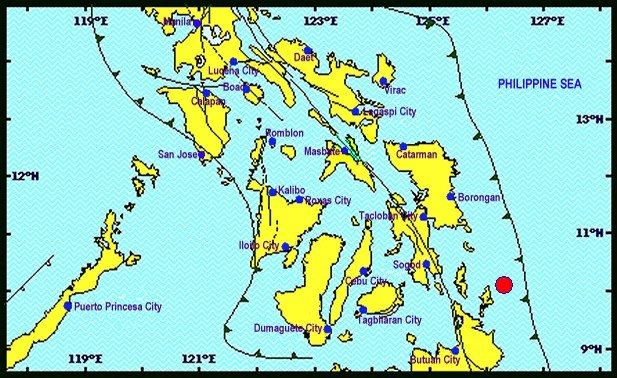 Click to enlarge Map Philippines