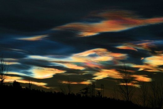 polar stratospheric cloud sweden