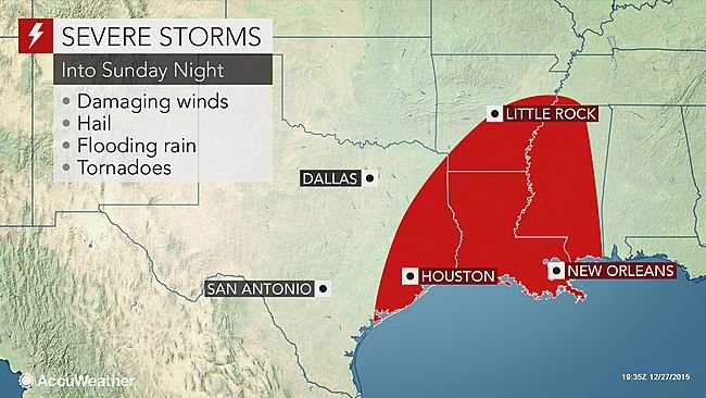 Rainfall Texas, Miss.