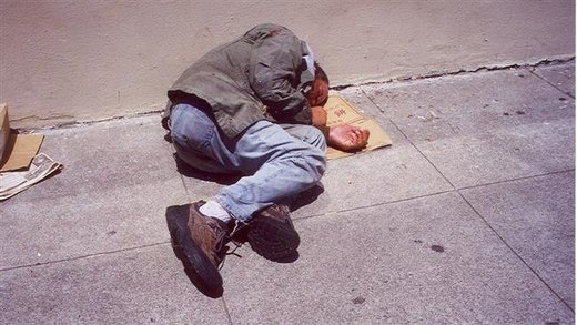 homeless person