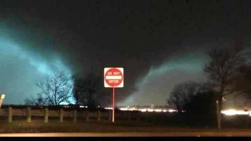 Click to enlarge Dallas tornado
