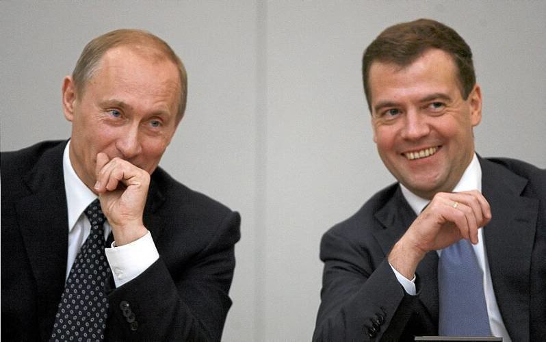 putin medvedev