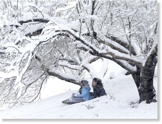 Click to enlarge Snow in El Paso
