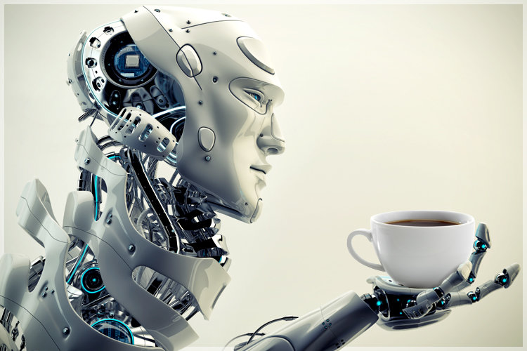 Click to enlarge Robots to serve or replace?