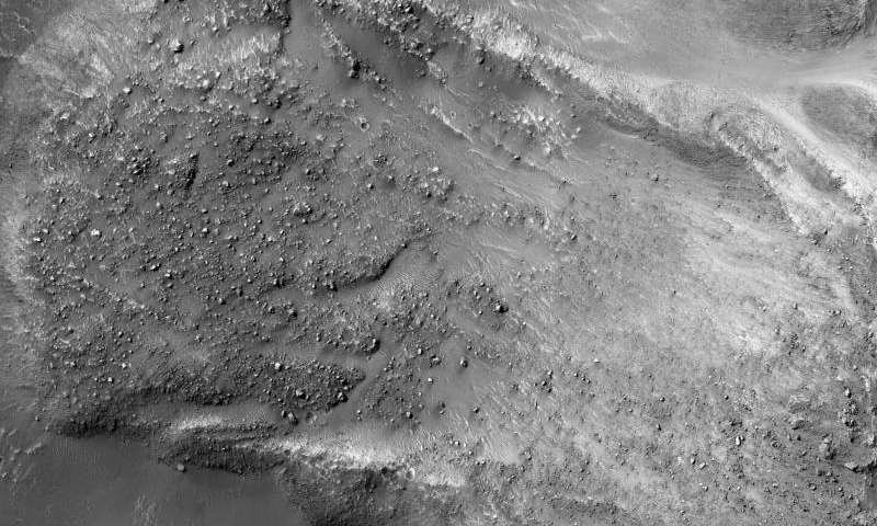 Click to enlarge Mars land