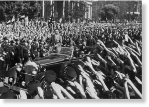 hitler crowd