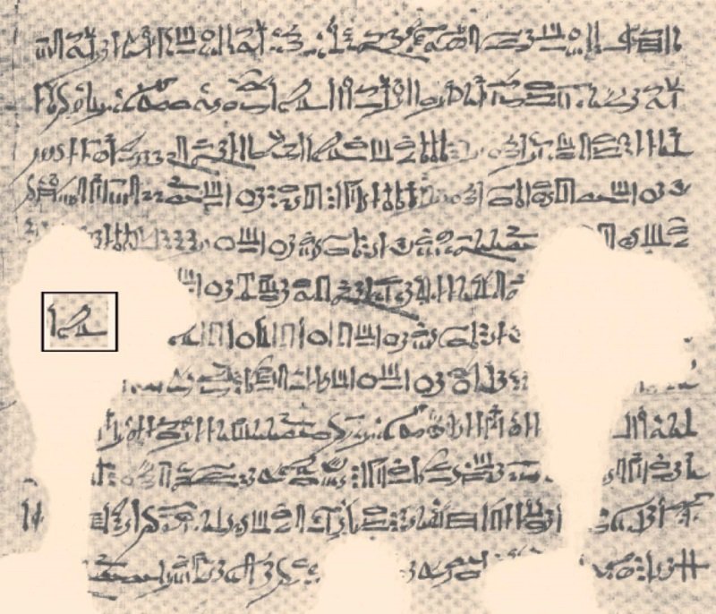 Click to enlarge Egyptian Papyrus